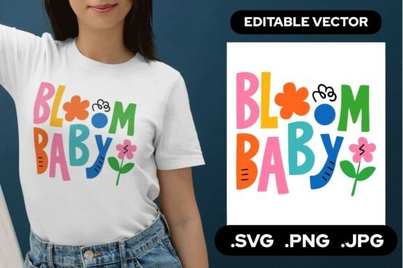 Bloom Baby Graphics: Fresh Illustrations for Brands
