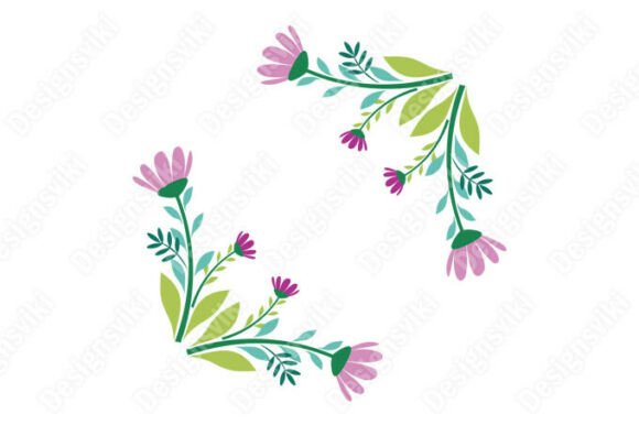 Colorful Flowers Graphics & Illustrations Review