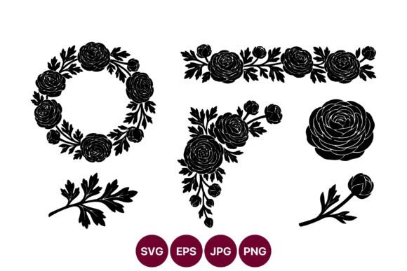 Floral Wreath Graphics: Premium Illustrations for Branding