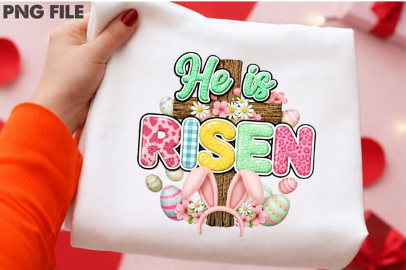 He is Risen Easter Graphics & Illustrations Review