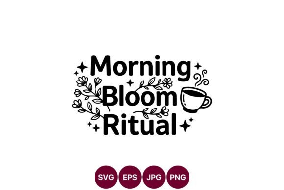 Morning Bloom Ritual: Fresh Graphics & Illustrations
