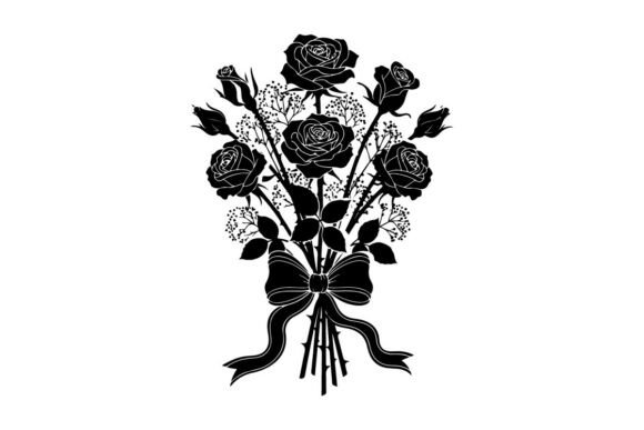 Roses Silhouette: Graphics & Illustrations Review
